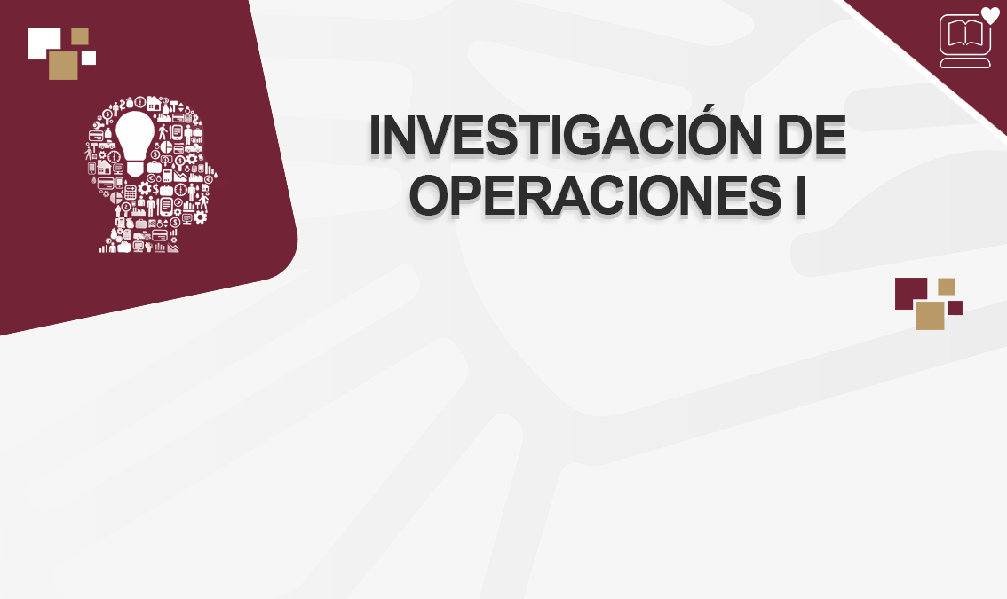 Investigación de Operaciones I IEDEP.AD8010